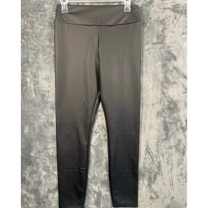 Designer x Oraije Paris Faux Leather Leggings Women’s Size Large/ EU 40 Black